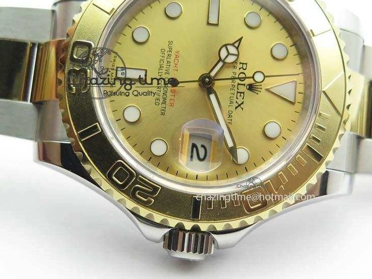 MiroTime 0206 Yacht-Master 116622 BP-Maker Best Edition SS YG Gold Dial On SS YG Bracelet SA Comfortable 3808